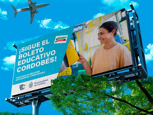 Diseño de Gigantografía - Córdoba Gobierno
